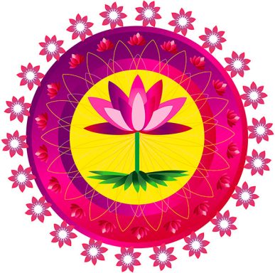 Logo EN FORME DE LOTUS
