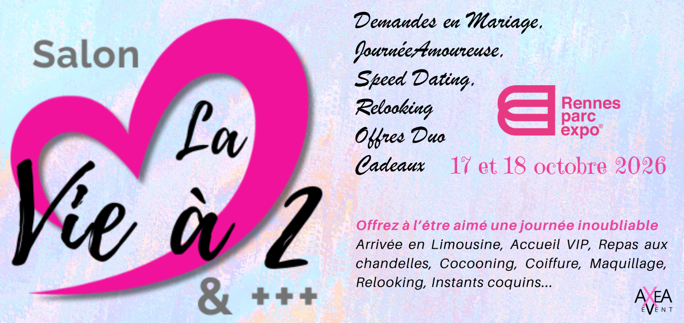 Affiche du Salon LA VIE À 2 RENNES 2026
